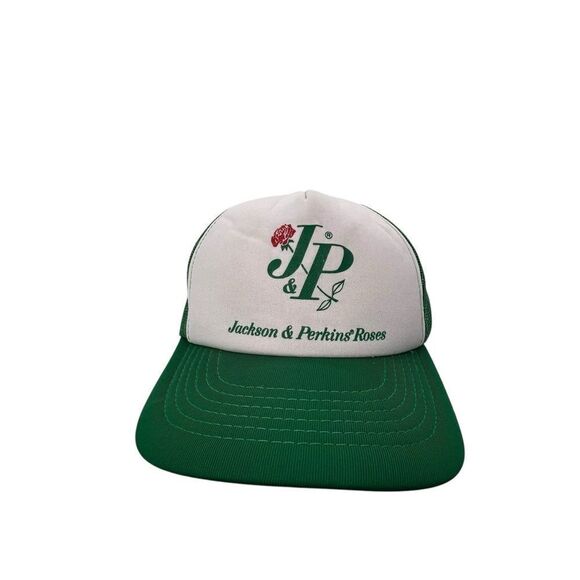 🌹vintage Royal Crown J&P Jackson & Perkins trucker hat snapback rose growers - Picture 11 of 14